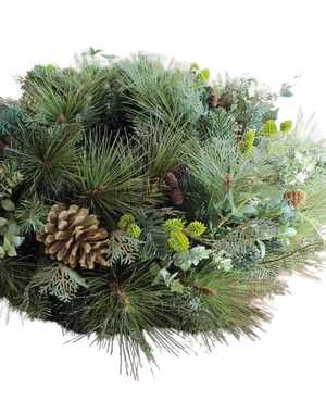 Künstlicher Weihnachtskranz - Ferdi | 60 cm