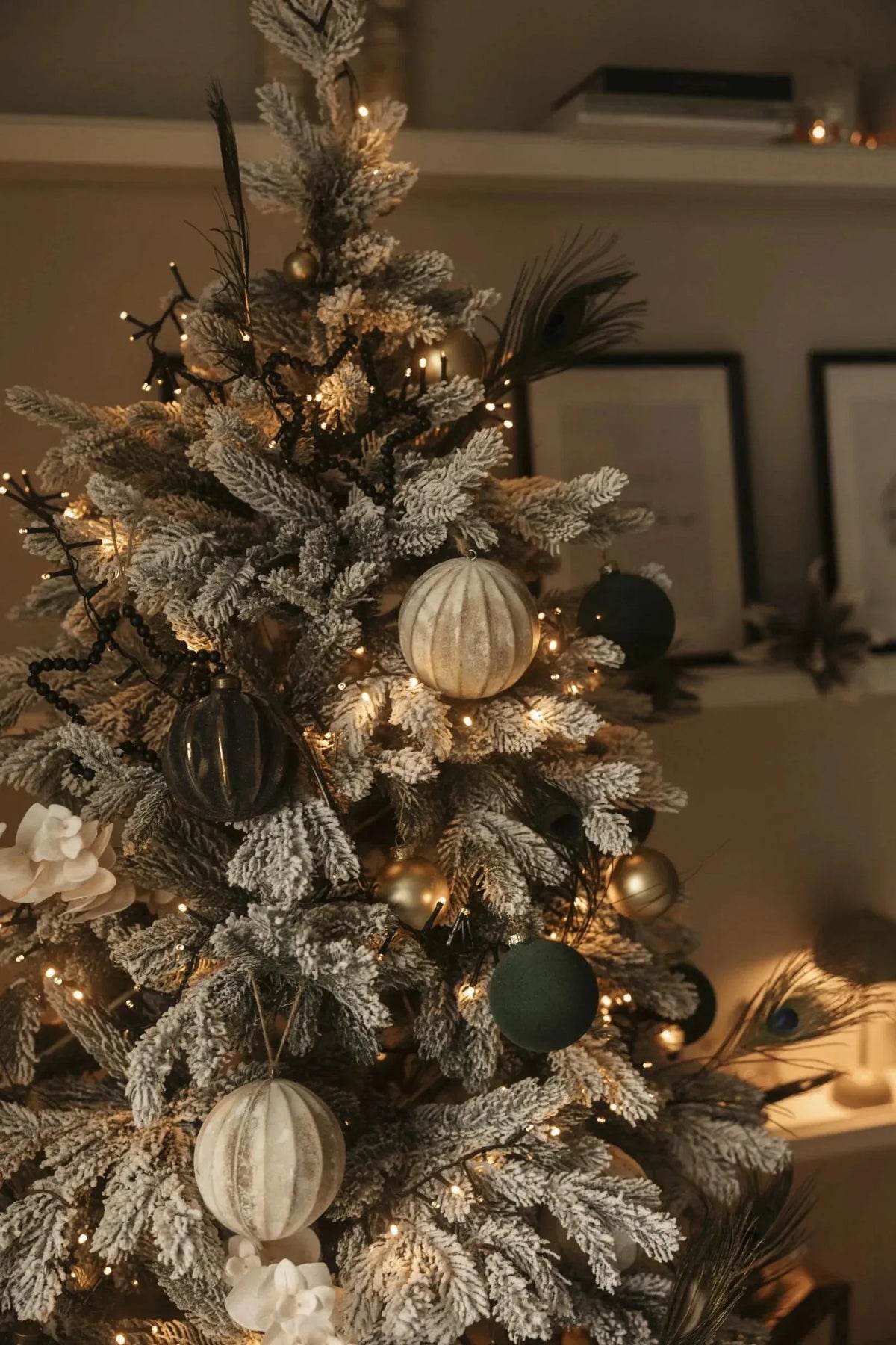 Künstlicher Weihnachtsbaum mit Schnee - Elsa | 150 cm kaufen
