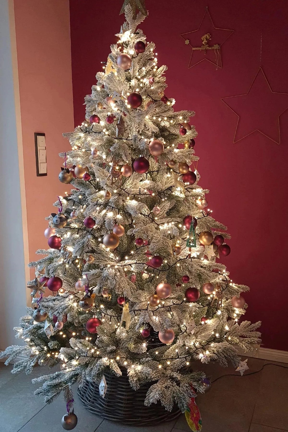 Künstlicher Weihnachtsbaum mit Schnee - Elsa | 150 cm kaufen