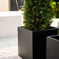 Pflanztopf Arven schwarz | 50x50