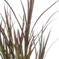 Künstliches Gras - Matilda, 90 cm, Kunstpflanze von aplanta, UV-beständig, im schwarzen Topf, in Natur, für draußen