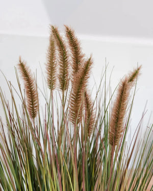 Kunst lampwisser gras - Paulin | 71 cm