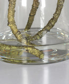 Künstliches Magnolien Arrangement - Zijada | 50 cm | in Glasvase - Kunstpflanzen von aplanta