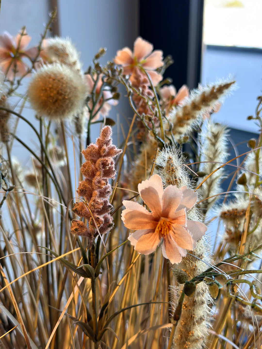 Kunstweide bloemen - Ambre | 40 cm
