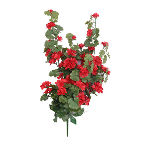Künstliche Hänge-Geranie - Sunny | 88 cm rot