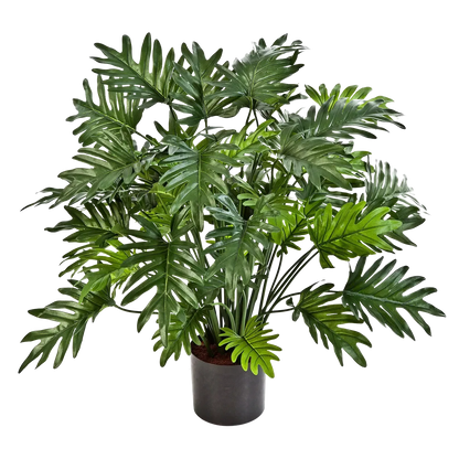 Künstliche Philodendron - Therese, 75 cm, Kunstpflanze von aplanta, in Natur, für drinnen