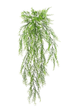 Künstlicher Hängebusch - Milan, 75 cm, Kunstpflanze von aplanta, in Natur, für drinnen