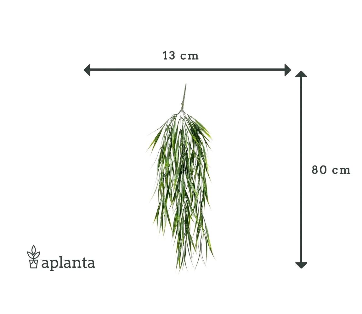 Künstliches Hänge-Gras - Luise | 80 cm