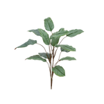 Künstliche Calathea - Pius, 112 cm, Kunstpflanze von aplanta, feuerhemmend, in Grün, für drinnen