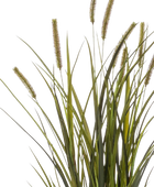 Künstliches Gras - Patrizia | 100 cm auf transparentem Hintergrund, als Ausschnitt fotografiert, damit die Details der Kunstpflanze bzw. des Kunstbaums noch deutlicher zu erkennen sind.