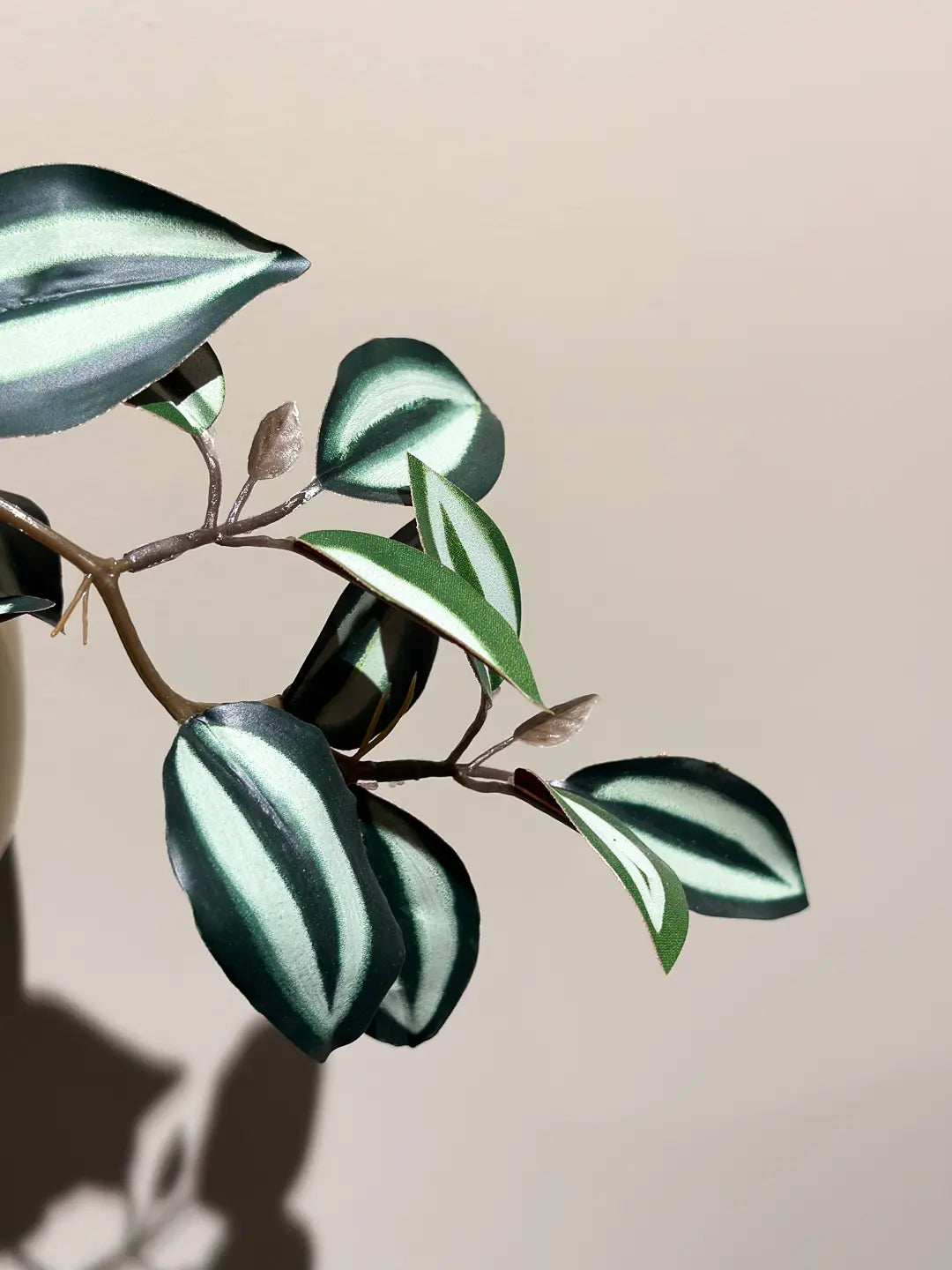 Künstliche Dreimasterblume - Oliwia | 40 cm | Kunstpflanze von aplanta