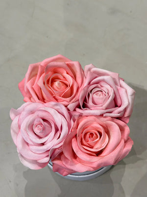 Kunst rozen cadeauverpakking - Charme de Fleur | 12 cm